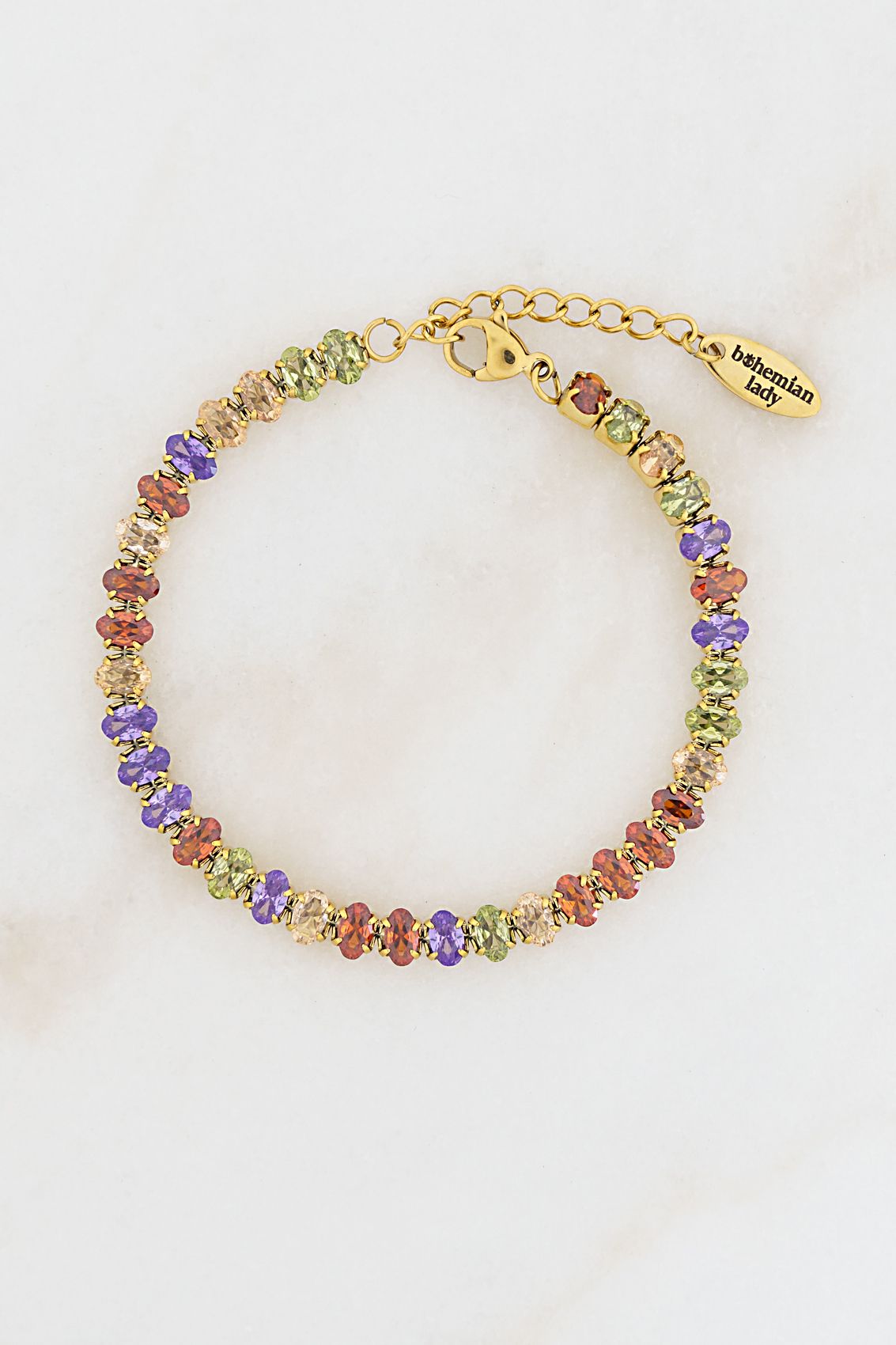 Colorful Crystal Bracelet