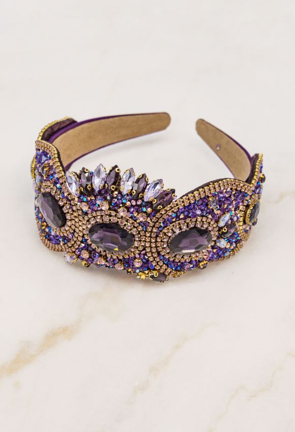 Lux Headband Purple