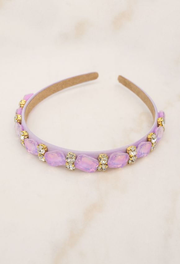 Blooming – Purple Headband