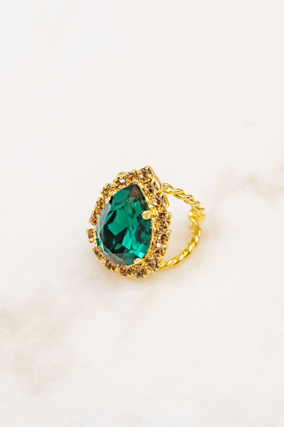 Lillian Emerald Ring