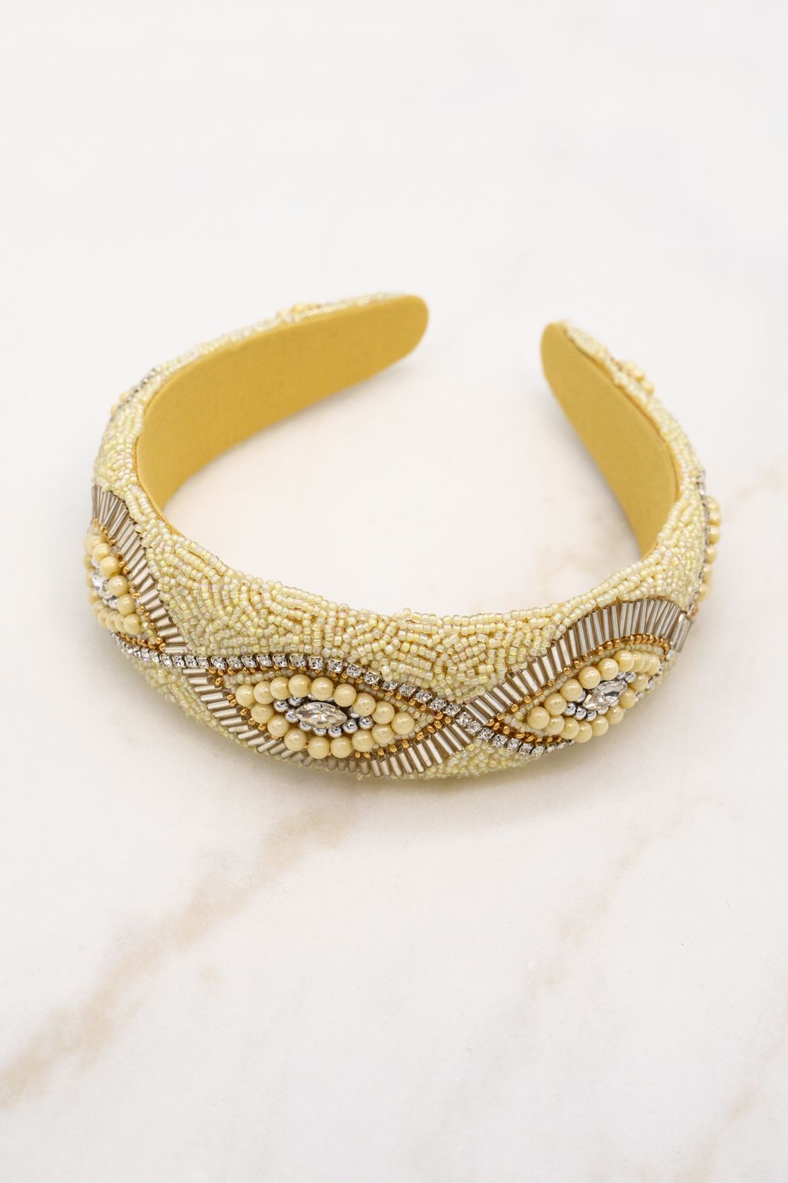 Liliya Headband – Vanilla