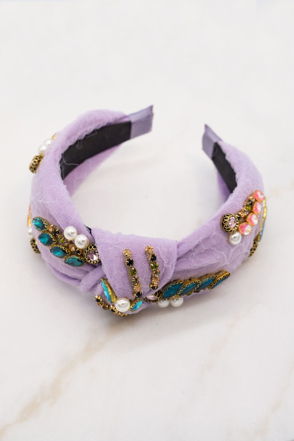 Tiara Headband – Purple