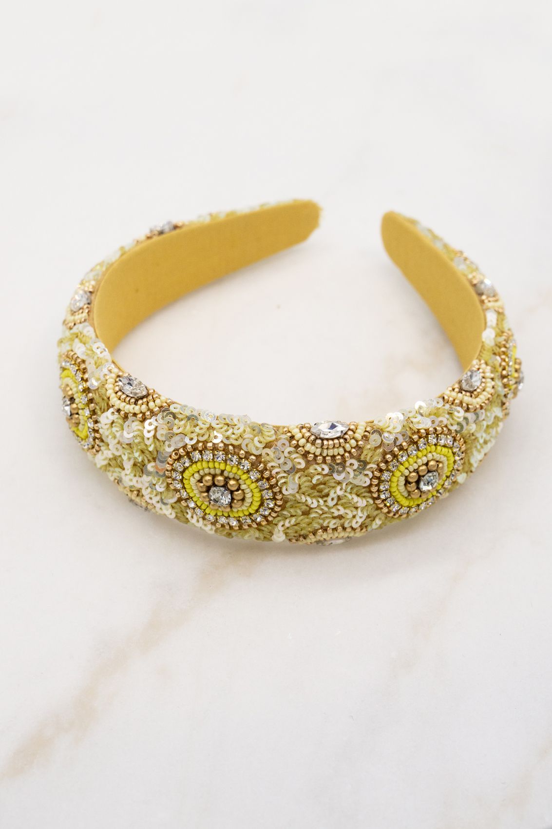 Odella Headband – Yellow