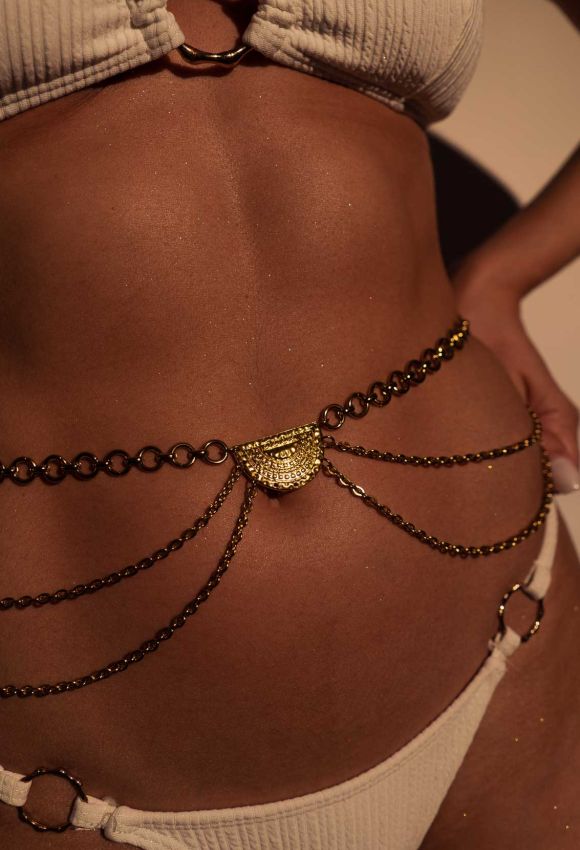 Amber Belly Chain