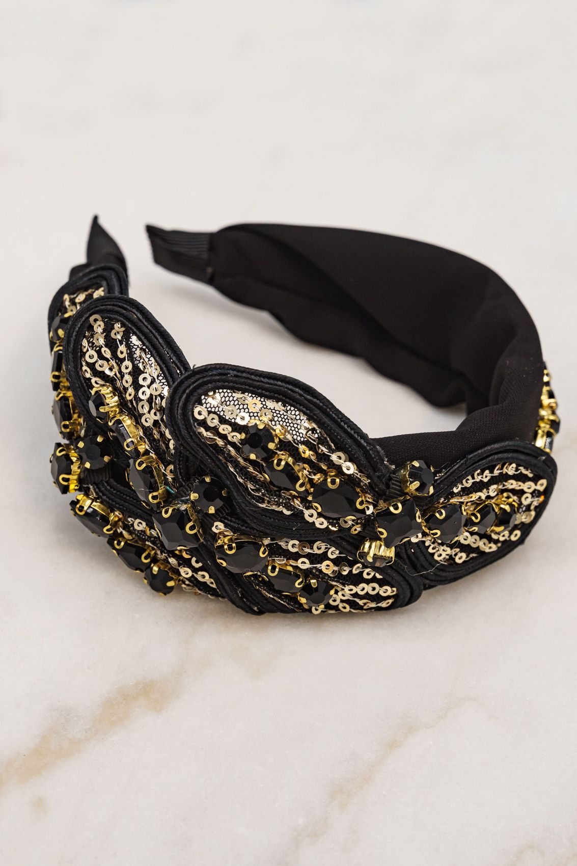 Butterfly Headband – Black