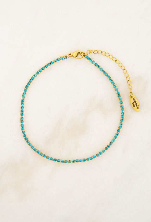 Kendall Turquoise Anklet